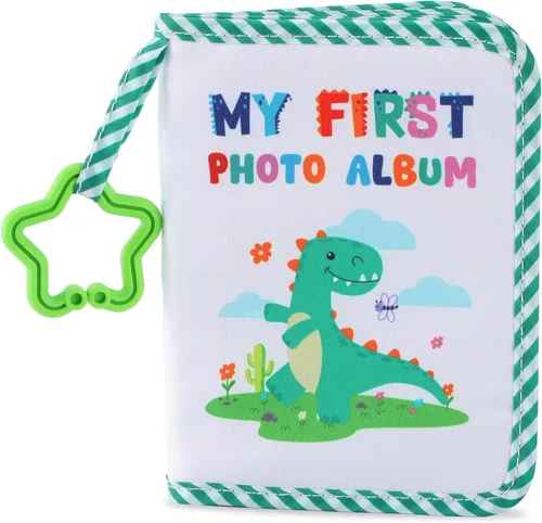 Miniatura 13 de Baby's My First Family Álbum Familiar Mi Primer Álbum de Fotos Suave Libro de Tela con Fotos Adventure Land My First Book of Photos Álbum