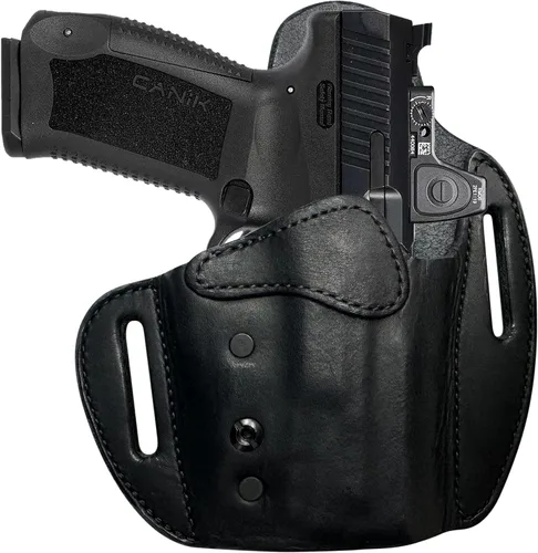 Miniatura 22 de Urban Carry LockLeather OWB RMR/RDS - Funda segura y cómoda de cuero/polímero híbrido para una ocultación óptima Diestro Compatible con una
