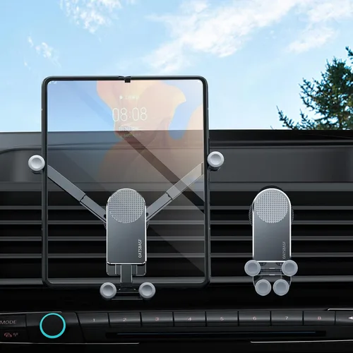 Miniatura 10 de Z Fold 4 - Soporte de automóvil para ventana de parabrisas de salpicadero, aluminio 2 modos para Samsung Galaxy Z Fold 6 5 4 3 2 Accesorios y iPhone