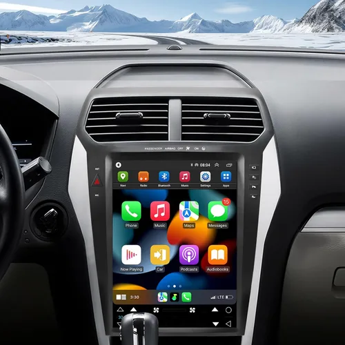 Miniatura 10 de Radio de coche para Ford Explorer 2011-2019 Actualización de radio con pantalla estilo Tesla de 14.4 pulgadas Unidad principal con Carplay