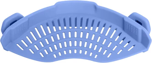 Miniatura 9 de AUOON - Colador grande con clip para todas las ollas y sartenes, colador de silicona de gran tamaño, diseño familiar, colador de pasta, colador