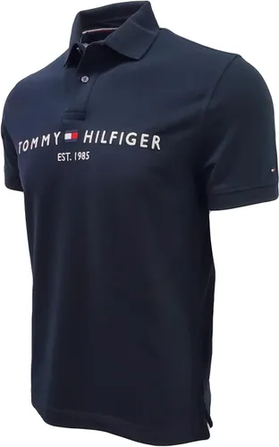 Miniatura 3 de Polo de malla con logotipo gráfico bordado Tommy Hilfiger para hombre