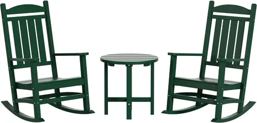 Miniatura 30 de WestinTrends Malibu - Mecedora para exteriores/patio, color lima