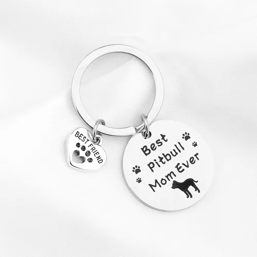 Miniatura 2 de FUSTMW - Llavero para perro con diseño de perro