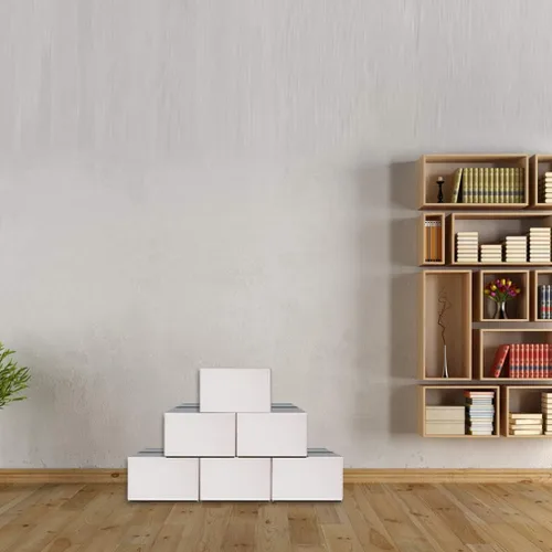 Miniatura 7 de Calenzana Juego de 25 cajas de envío de 9 x 6 x 4, caja de cartón corrugado blanca para embalaje de pequeñas empresas