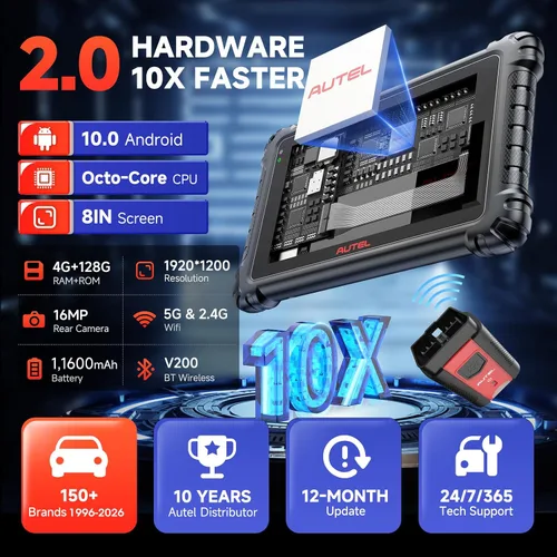 Miniatura 9 de Autel Escáner MaxiSYS MS906 PRO-TS, 2026 Igual que MS906 PRO2-TS MK906S PRO2-TS Hasta de MP900TS MS906MAX MS906PRO, V2.0 TPMS completo y ECU C0ding