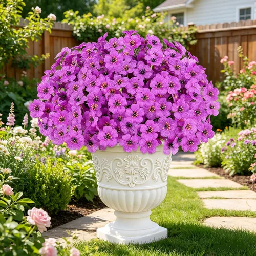 Miniatura 36 de AmyHomie 16 paquetes de flores artificiales de eucalipto negro para exteriores, resistentes a los rayos UV, flores sintéticas que no se decoloran