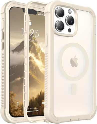 Miniatura 139 de jaroco - Funda magnética compatible con MagSafe para iPhone 11 de 6.1 pulgadas; protección de grado militar contra caídas, de doble capa