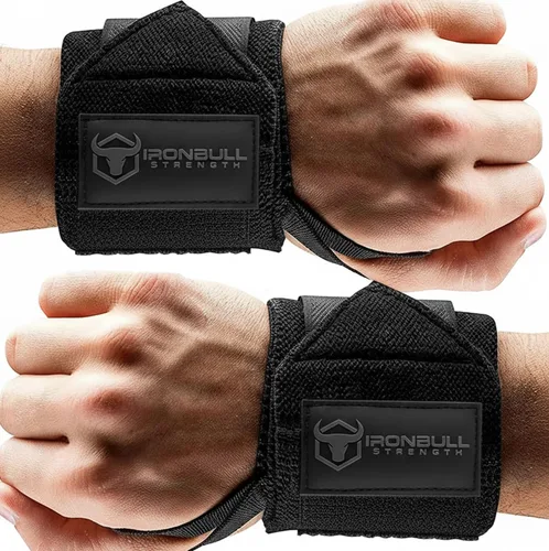 Miniatura 14 de Muñequeras para levantamiento de pesas (aprobadas por USPA e IPL) - Correas de muñeca de calidad premium de 18 pulgadas para levantamiento de pesas