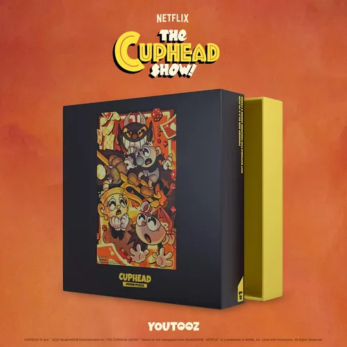 Miniatura 5 de Youtooz Youtooz Puzzle Collection - Rompecabezas de 1000 piezas, con licencia oficial coleccionable del videojuego Cuphead, por Youtooz Puzzle
