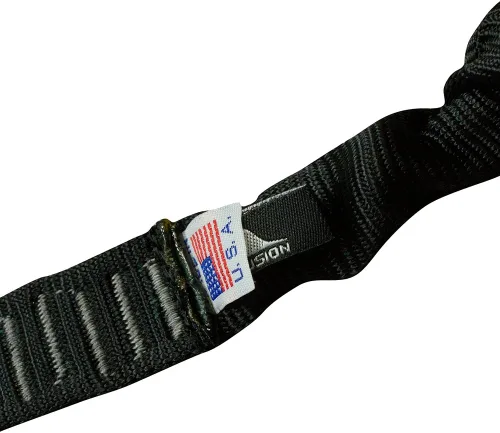 Miniatura 4 de Fusion ProGlide - Cordón elástico militar y de policía de 2 pies con grillete a presión, 23 kN, negro, 24 pulgadas