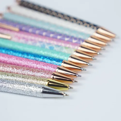 Miniatura 6 de U-RIGHT 12 bolígrafos elegantes para diario, bonitos bolígrafos para mujeres, bolígrafos retráctiles y divertidos para enfermeras, camareras