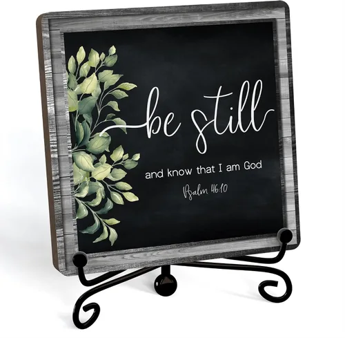 Miniatura 51 de Decoración Inspiradora Cristiana para Escritorio, Letrero "Dios Todavía Está Escribiendo Tu Historia", Decoración de Escritorio para Oficina, Hogar