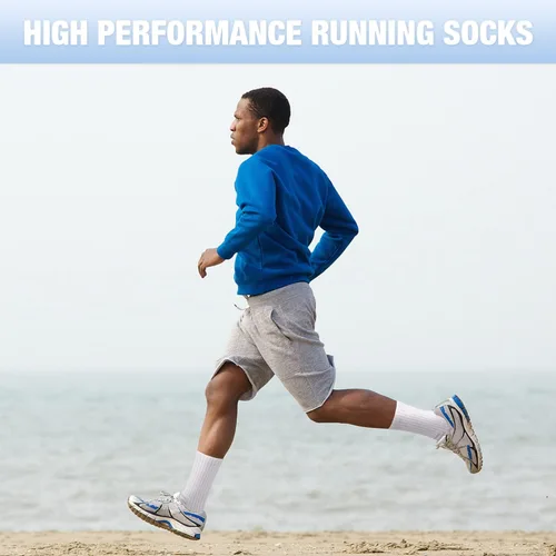 Miniatura 2 de Iseasoo Compression Socks for Women & Men Circulation - Plantar Fasciitis Crew Socks Support for Athletic Running