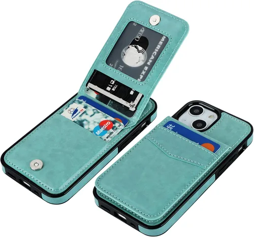 Miniatura 9 de KIHUWEY Funda compatible con iPhone 13 Mini de 5.4 pulgadas (gris)