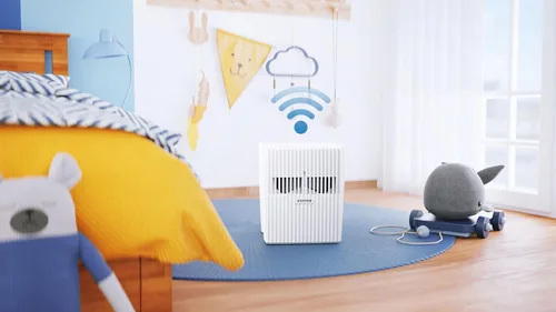 Miniatura 7 de AH510 Original Connect Humidificador evaporativo sin filtro - Espacios de hasta 375 pies cuadrados - Blanco - Compatible con WiFi