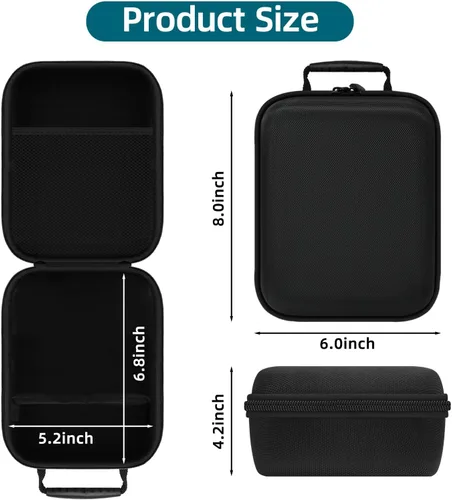 Miniatura 2 de Funda para cámara digital Kodak PIXPRO AZ528/AZ255/AZ405/AZ425/AZ401, bolsa protectora para cámara de viaje con correas ajustables para el hombro
