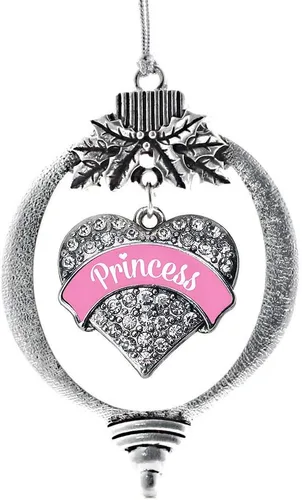 Miniatura 149 de Inspired Silver - Adorno con dije de hermana gemela - Adornos navideños de plata con circonitas cúbicas