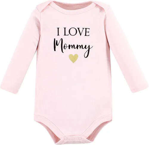 Miniatura 3 de Hudson Baby Body unisex de algodón de manga larga, para bebé