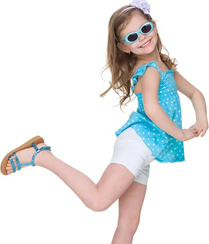 Miniatura 5 de Boyiee Paquete de 8 pantalones cortos de baile para niñas, pantalones cortos de ciclismo para danza, gimnasia, yoga, seguridad activa debajo