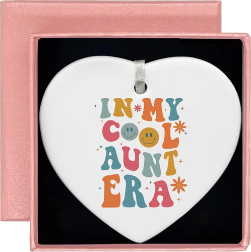Miniatura 177 de Adorno Colgante Navideño en Forma de Corazón - Felicitaciones por la Nueva Casa, Regalo para Nuevo Propietario - Adorno para la Casa de Compradores