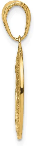 Miniatura 2 de Auriga Fine Jewelry Colgante de medalla milagrosa de oro de 10 quilates para mujer