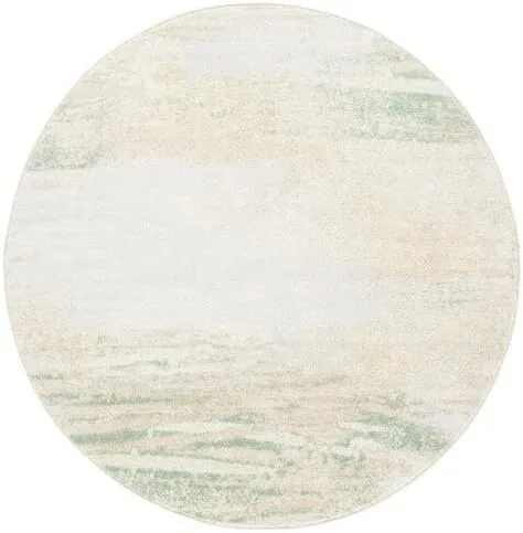 Miniatura 60 de SAFAVIEH, colección Adirondack - Alfombra de 6 x 9 pies, plateada/multicolor, abstracta, moderna, no desprende pelo, de fácil cuidado, para zonas