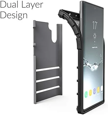 Miniatura 4 de Crave Funda para Note 10, funda de protección fuerte para Samsung Galaxy Note 10 - Pizarra