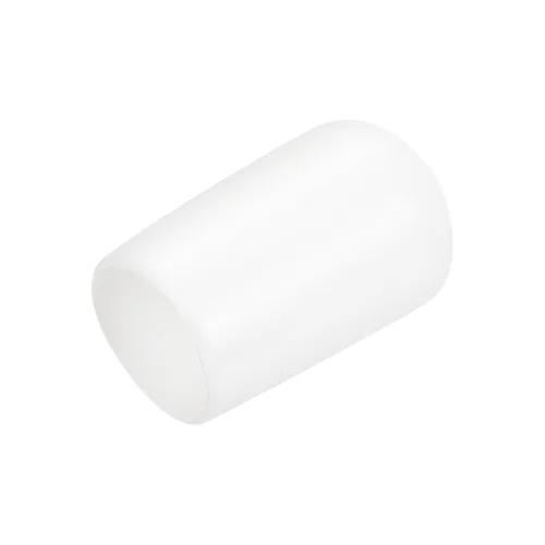 Miniatura 18 de uxcell 80 tapas de goma de 0.551 in de vinilo de identificación redonda tapa tapa de rosca de tornillo protectores negro
