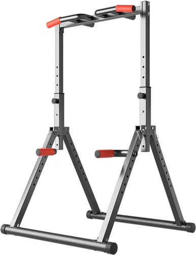 Estación de inmersión de torre de potencia, estación de barra de dominadas, equipo de entrenamiento multifunción para gimnasio en casa, estación de