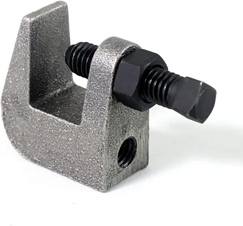 Miniatura 3 de Abrazadera de haz superior, abrazadera de varilla de seguridad de hierro UNC 1/2", abertura de mordaza de 3/4", abrazadera de haz para montaje