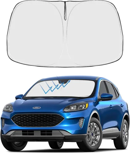 Miniatura 104 de Proadsy Parasol para parabrisas actualizado 2025, ajuste personalizado Dodge RAM 1500 2Dr 2019-2024 2025, 4 capas, plegable, protector de parasol