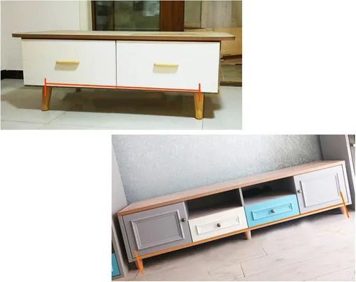 Miniatura 6 de Patas cónicas de madera maciza, patas de mesa de centro con rosca M8, patas de mesa de café, patas de sofá de bricolaje, patas de soporte