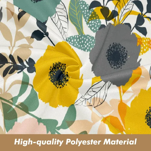 Miniatura 5 de Funda de sofá con estampado floral, fundas de sofá para sillón, funda resistente a las manchas, protector universal de muebles