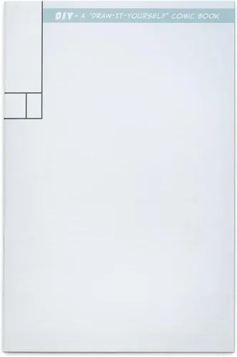 KOALA TOOLS - Blank Comic Book, Draw-It-Yourself Comic Sketch Book with Dynamic Panels, 6.6 x 10 Inches, 28 Pages, Pack of 1