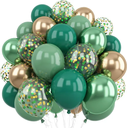 Miniatura 17 de Globos de fútbol, globos de látex blanco y negro de 12 pulgadas con balón de fútbol de 22 pulgadas, globo de aluminio 4D para niños, decoración