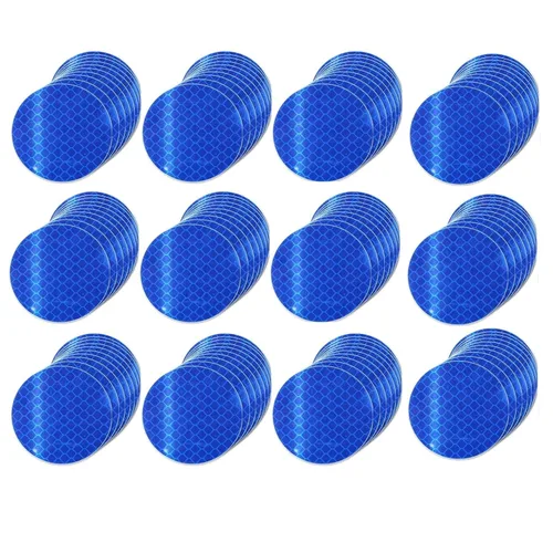 Miniatura 154 de Cinta reflectante blanca de 4 pulgadas, adhesivo de seguridad de advertencia impermeable para exteriores (10 pies)