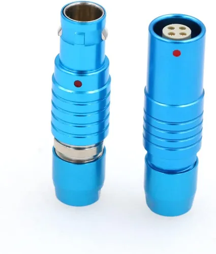 Miniatura 7 de 1B PHG y FGG 2 pin Push-Pull Conector Circular Enchufe macho y enchufe hembra Color Negro