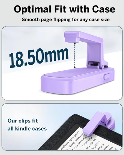 Miniatura 5 de DATAFY [Compatible con Fundas] Anillo Girador de Página con Control Remoto para Kindle Paperwhite Oasis Scribe Kobo eReaders, Controles Remotos