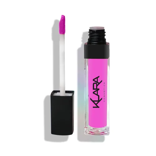 Klara Cosmetics Kiss Proof - Lápiz labial líquido mate de larga duración, color lila, color violeta, pastel, 12 unidades