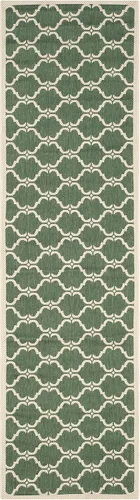 Miniatura 29 de SAFAVIEH Alfombra lavable al aire libre Courtyard Collection - 9 x 12 pies, beige y terracota, no desprende pelusa y fácil limpieza, ideal