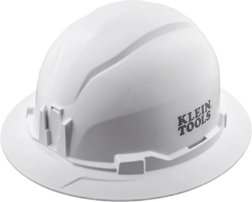 Miniatura 20 de Klein Tools Sombrero duro, estilo de ala completa sin ventilación, acolchado, auto-absorbente y resistente al olor