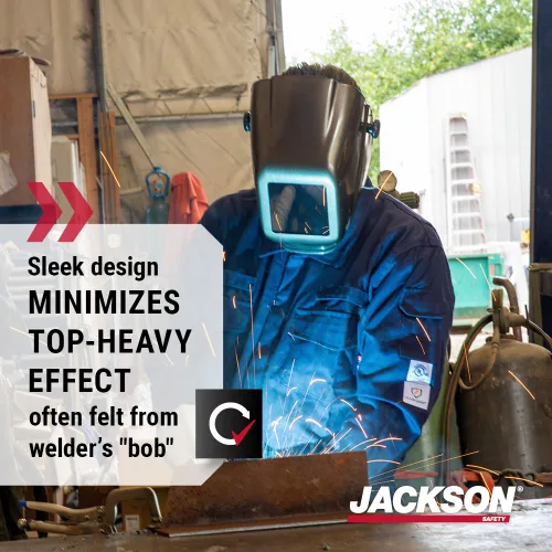 Miniatura 6 de Jackson Safety W10 HLX 100 - Casco para soldadura estática metal pesado., 1