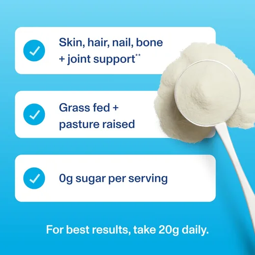 Miniatura 6 de Vital Proteins Suplemento en polvo de péptidos de colágeno para piel, cabello, uñas, salud o apoyo articular – colágeno hidrolizado – sin sabor, 7