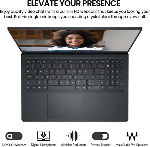 Miniatura 6 de Dell Computadora portátil con pantalla táctil de 15.6 pulgadas, pantalla táctil FHD IPS de 15.6 pulgadas, Intel Core i7 de 13ª