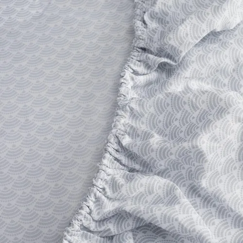 Miniatura 7 de SERTA Simply Clean - Cama plisada ligera de 5 piezas en una bolsa para todas las estaciones, tamaño individual/individual XL, azul celeste