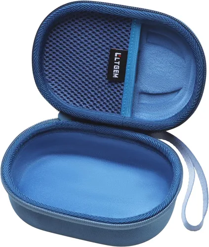 Miniatura 3 de LTGEM - Funda compatible con altavoz Bluetooth JBL Clip 4/5 Ultra portátil, impermeable, a prueba de polvo, color azul