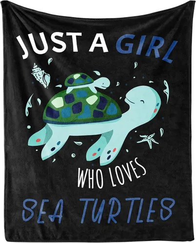 Miniatura 16 de Manta de tortuga marina, suave, mullida y cálida, manta pequeña de 30 x 40 pulgadas para sofá, oficina, bonita manta rosa para niños