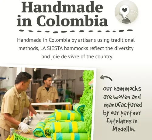 Miniatura 9 de LA SIESTA® - Silla Hamaca Columpio XL King Domingo - Silla Hamaca Colgante Resistente a la Intemperie y a los Desgarros - Silla Hamaca Columpio