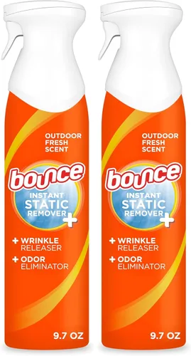 Miniatura 6 de Bounce - Spray antiestático, 3 en 1: Elimina la estática al instante, reduce arrugas al instante, eliminador de olores y spray refrescante